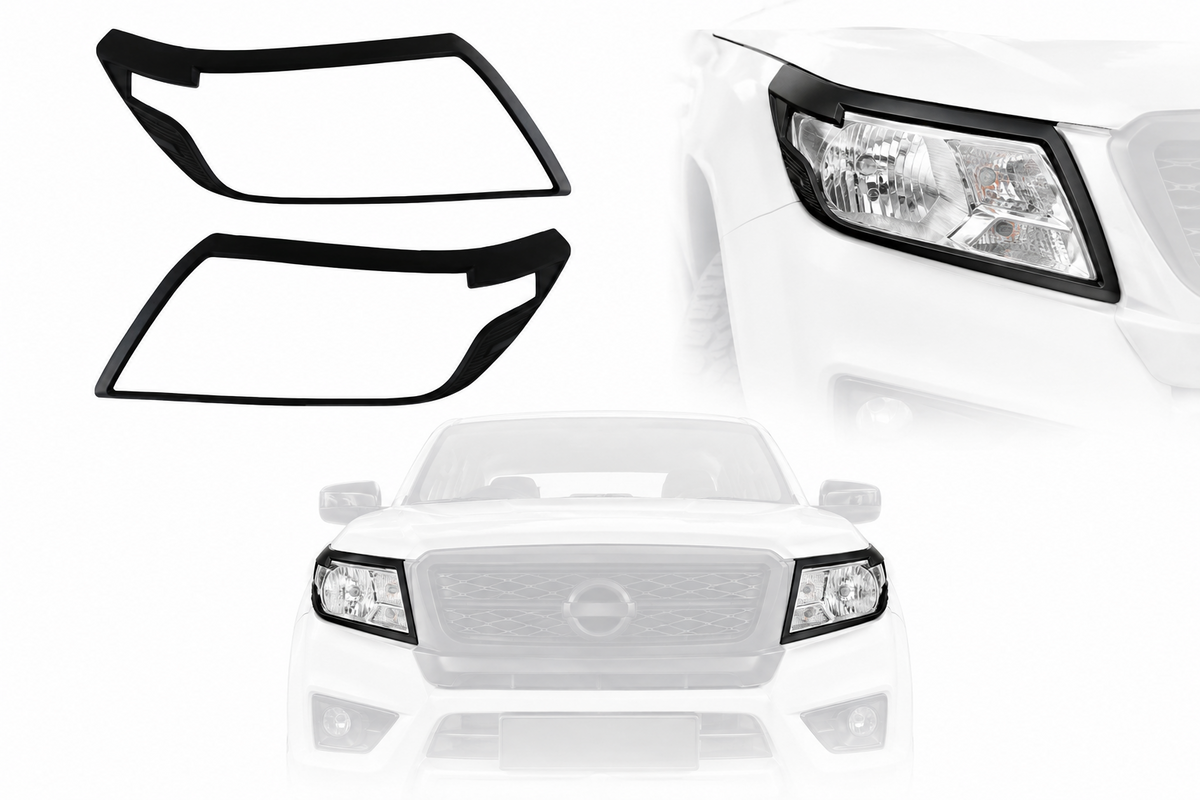 Nissan Navara 16-20 V1 Headlight Covers MB