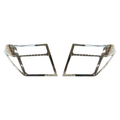 Nissan Navara 2007-2013 Head Light Covers Chrome