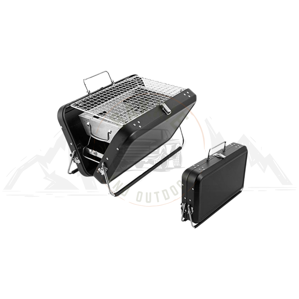 Portable Trunk Grill Black