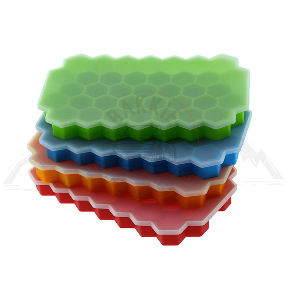 37 Grid Silicon Ice Tray Lime