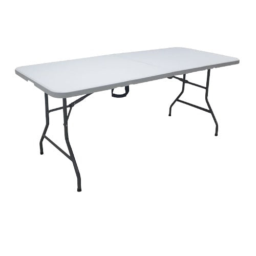 Folding Table Rectangle 6ft White