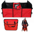 Car Trunk Organizer w/Cooler Bag Red - 50L