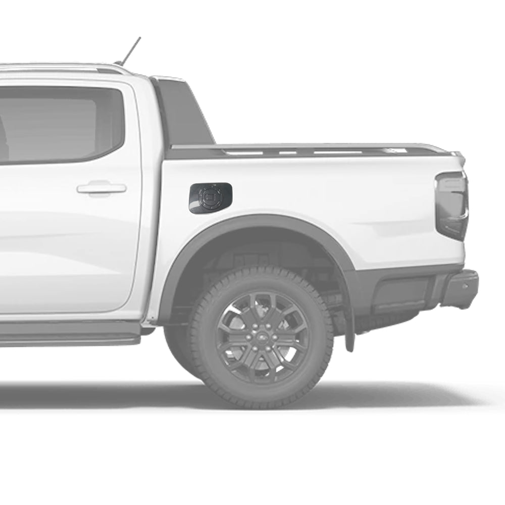 Ranger 2012-2021 Fuel Cap Cover Shadow Black