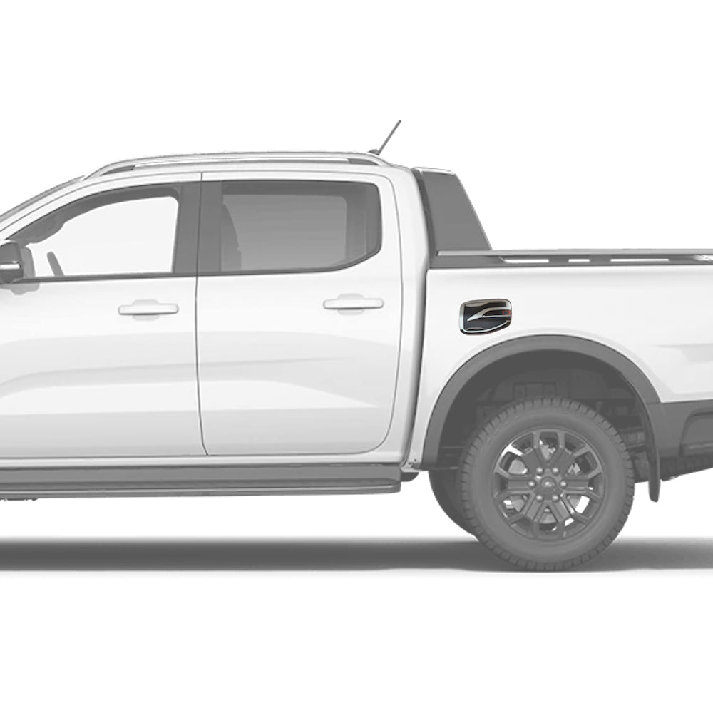 Ranger 2012-2021 Fuel Tank Cover Fitt Chrome