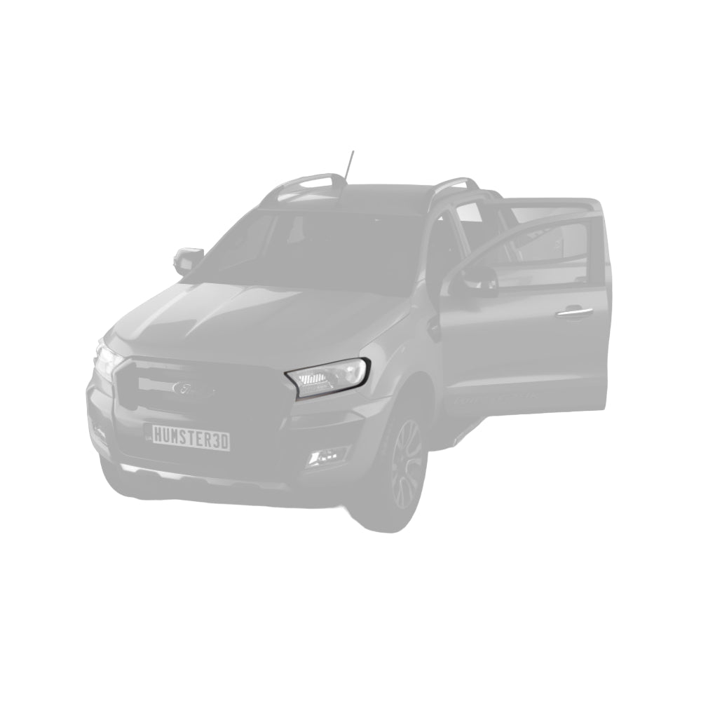 Ranger 2016-2021 Headlight Cover Matt Black