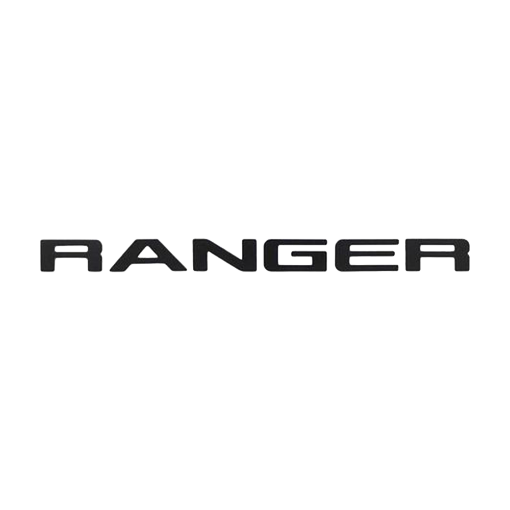 Ford Ranger 22+ "RANGER" Letters Tail Gate