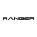 Ford Ranger 22+ "RANGER" Letters Tail Gate