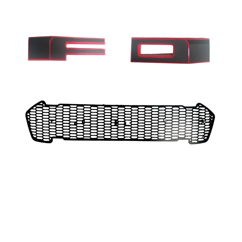 Ford Ranger 16+ New Top LED Grill B/Red