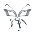 Ford Ranger T7 (2016-2019) Wildtrak DRL Fog Light Trims - Square