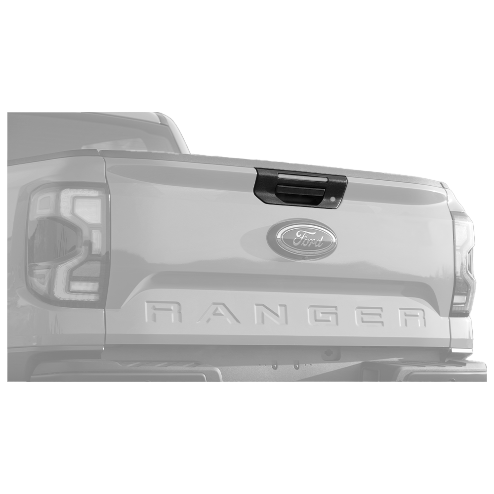 Ranger 2022+ Tail Gate Cover 2pc Black