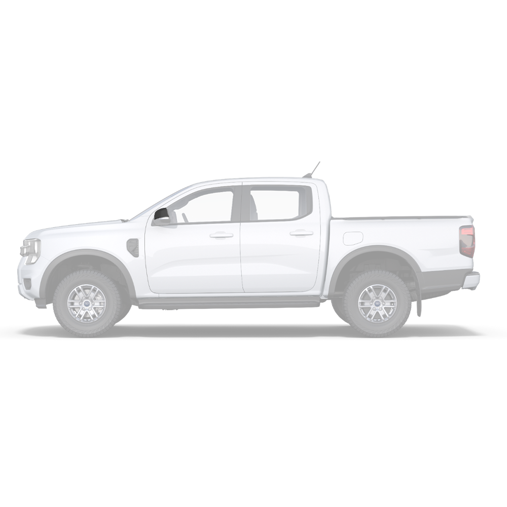 Ranger 2022+ Mirror Cover Matt Black