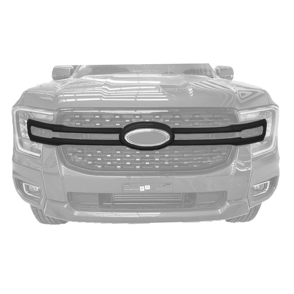 Ranger 2022+ Front Grill Trim Matt Black XLT