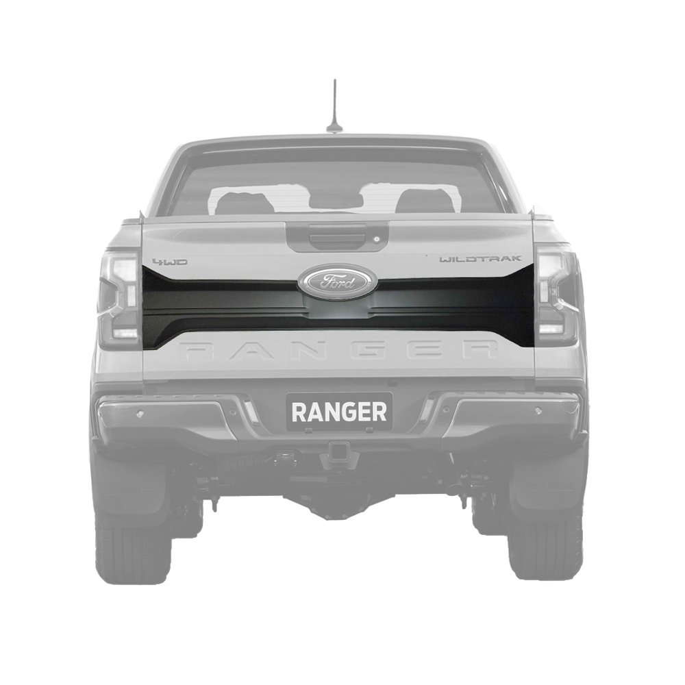 Ranger 2022+ V2 Tail Gate Nudge Matt Black