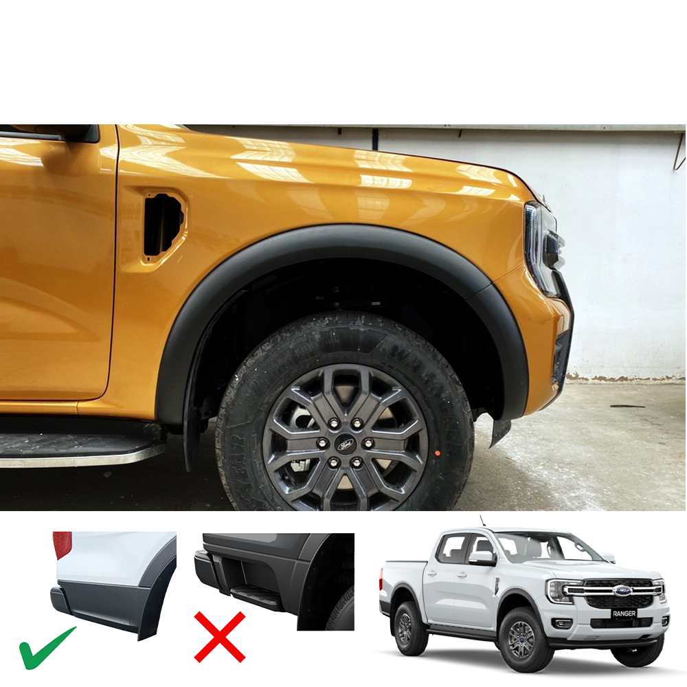 Ranger 2022+ V8 Fender Flares D/C OP XLT (WORS)