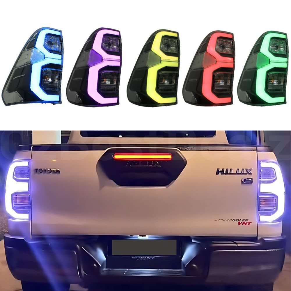 Toyota Revo Rocco Tail Lights Transparent