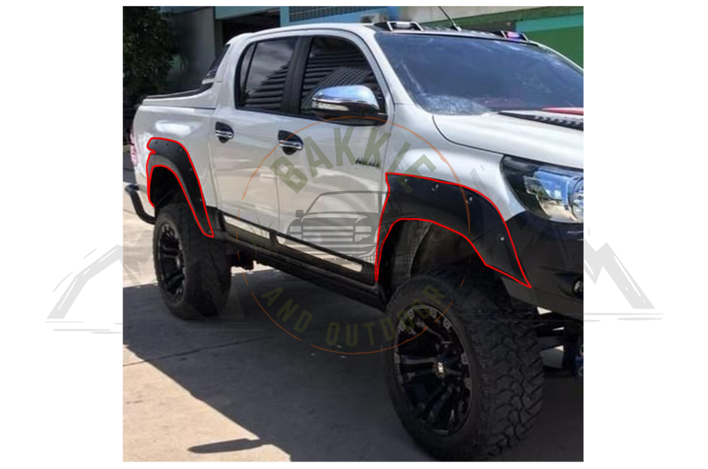 Toyota Revo Tonka Fender Flares V2 2016-2019 GD6