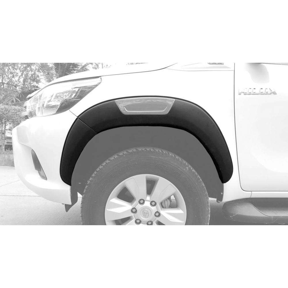 Toyota Revo 16+ Fender Flares Rocco Style withGrey