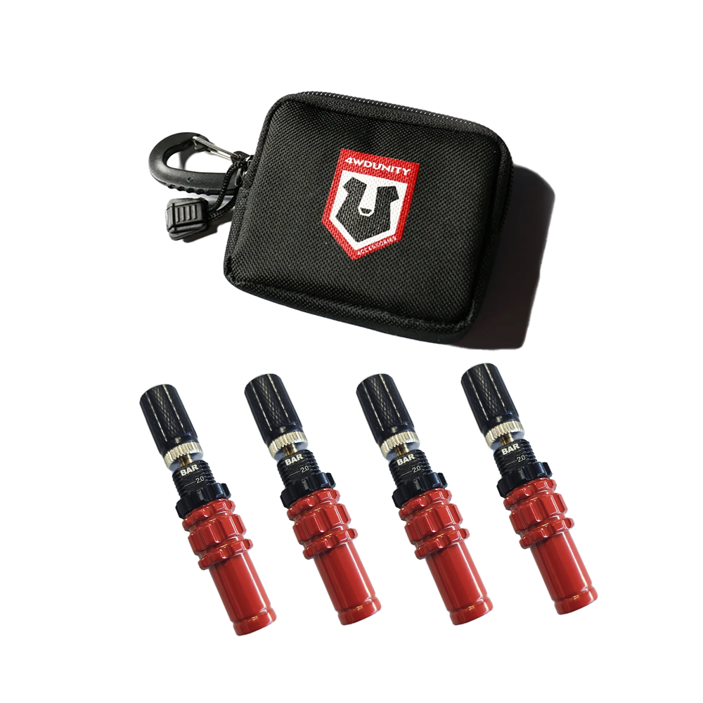 4WD Tyre Deflators 4pc (BAR&PSI)