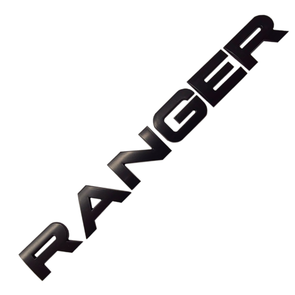 Ford Ranger Hood Logo Black