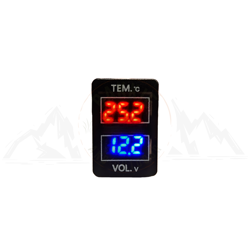 Toyota Hilux Small Temp and Volt meter Toyota2016+