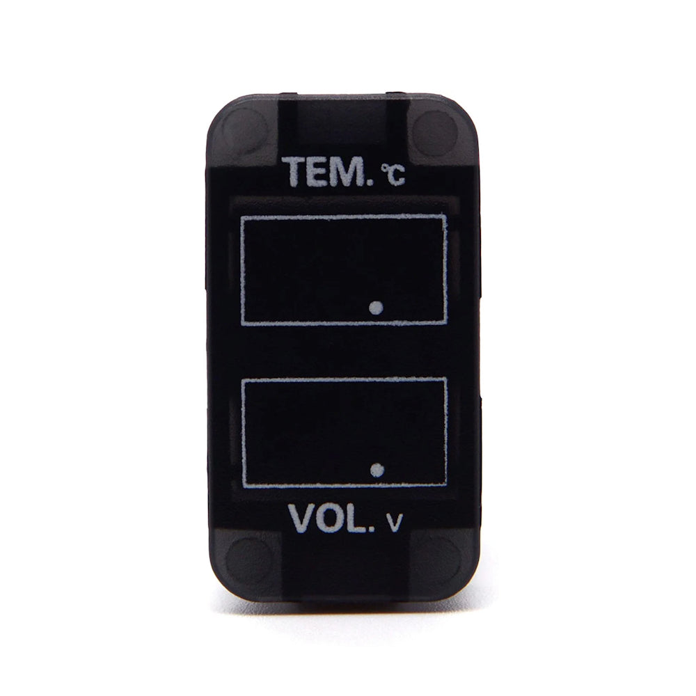 Toyota Hilux Big Temp and Volt meter 2004-2015