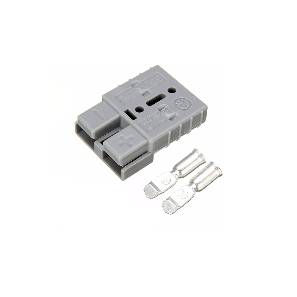 50A Anderson Equivalent Plug - Grey