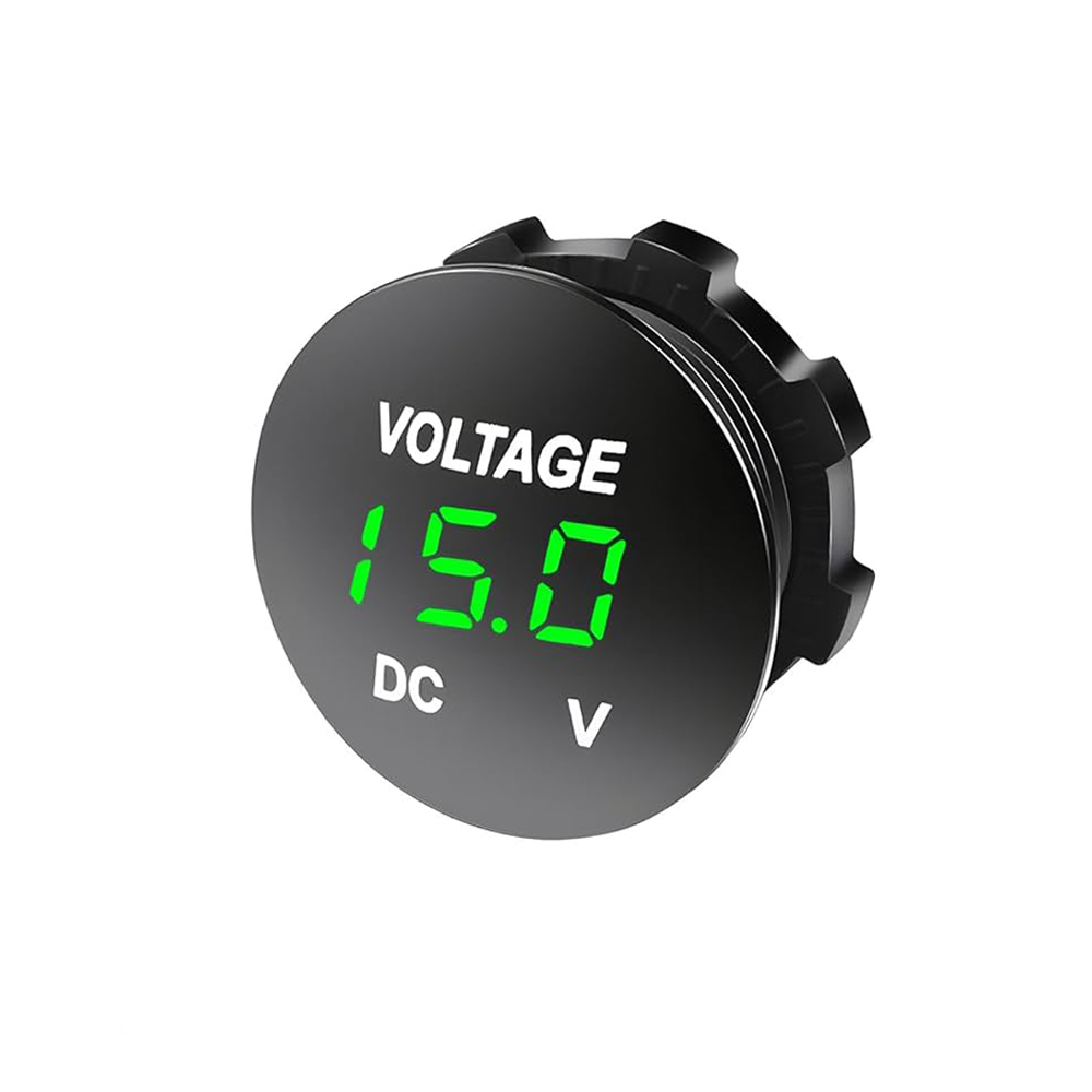 Volt Meter Green (Shallow)
