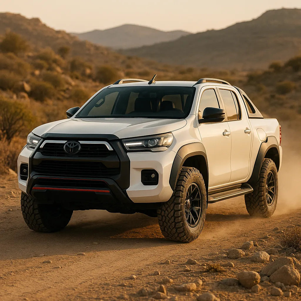 Powerbrake D-Line Brake Kit - Toyota Hilux GR-Sport Widebody (04/2024 – on) with rear disc brakes - product image