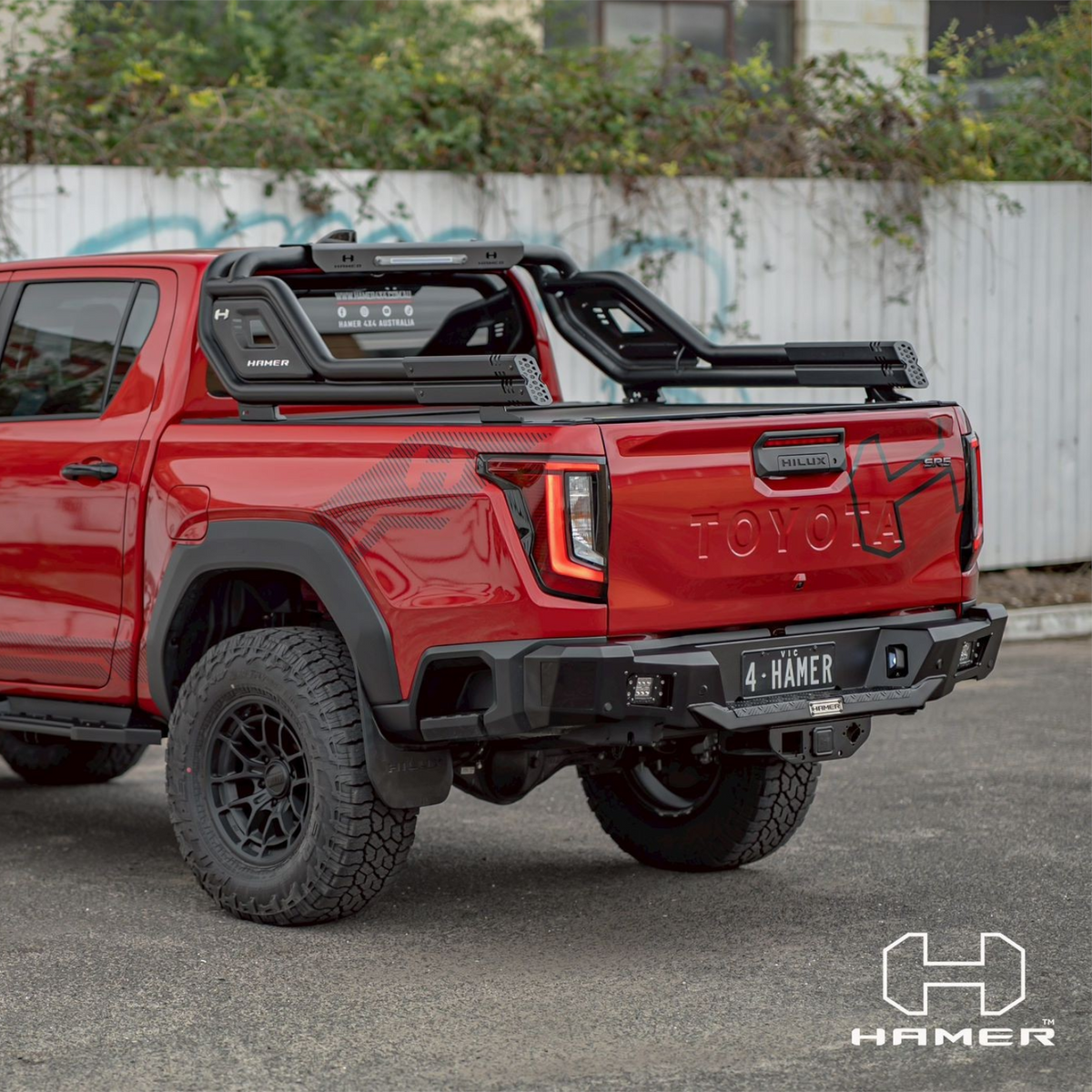 Hamer Toyota Hilux 2026+ Nova Series Rear Bumper - Hamer product image