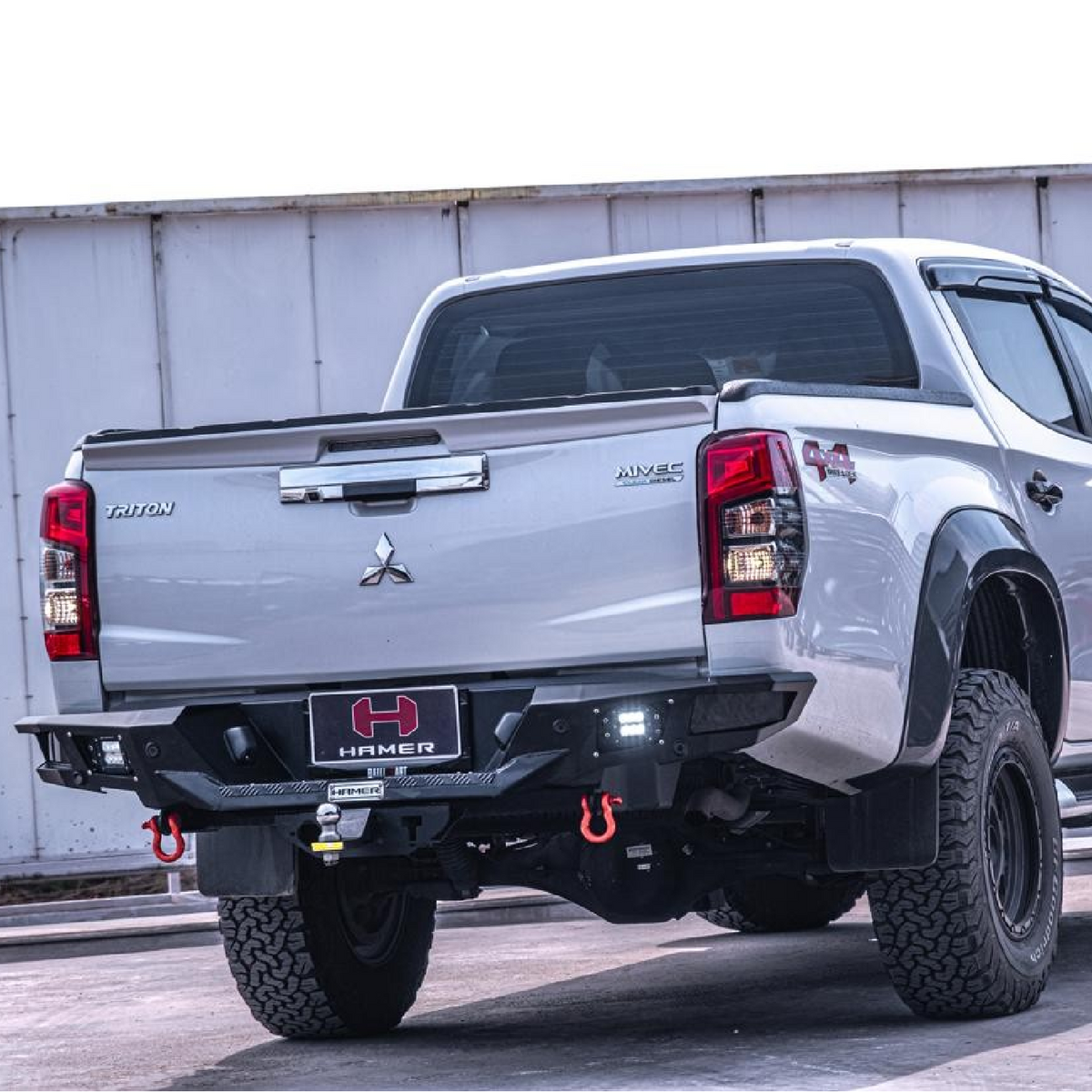 Hamer Mitsubishi Triton 2018 – 2023 Nova Rear Bumper - Hamer product image