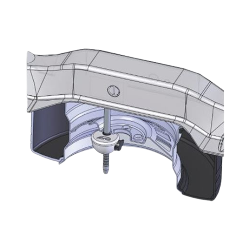 Hilux/Fortuner 2016-2024 Spare Wheel Lock
