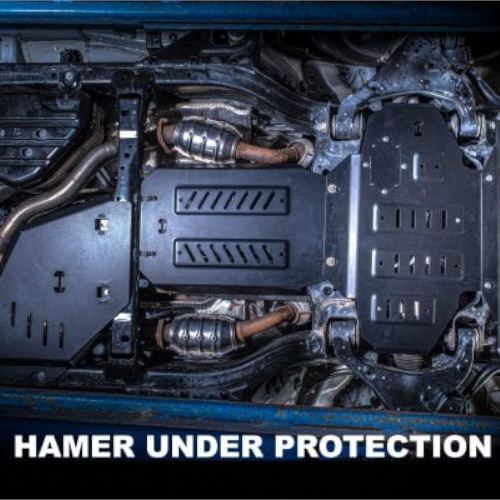 Hamer Toyota Landcruiser 300 4pc Aluminium Underbody Protection - Hamer product image
