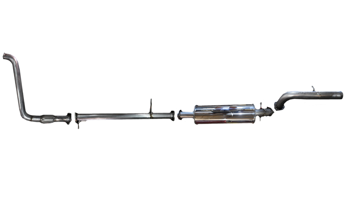 DeGraaf VW Amarok New Gen 2.0L Single-Turbo (2023-Present) Exhaust System - D/C