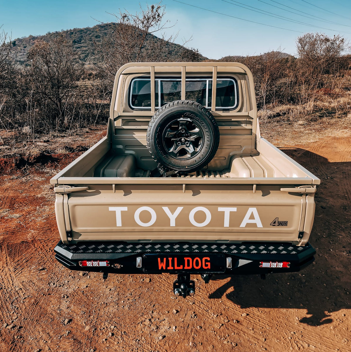 WILDOG Toyota LC79 Pickup (2024-Present) Alpha Rear Replacement Bumper