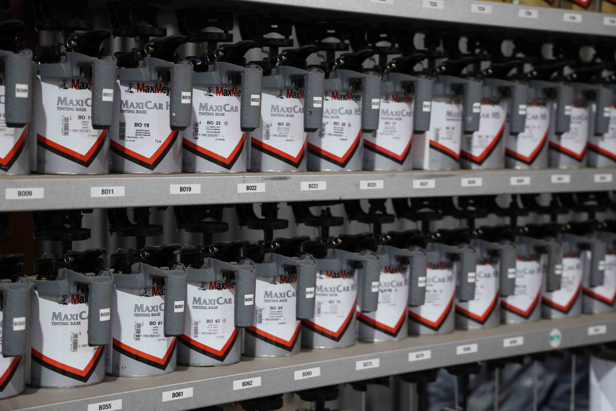 CanoPeak automotive paint mixing materials for colour matching