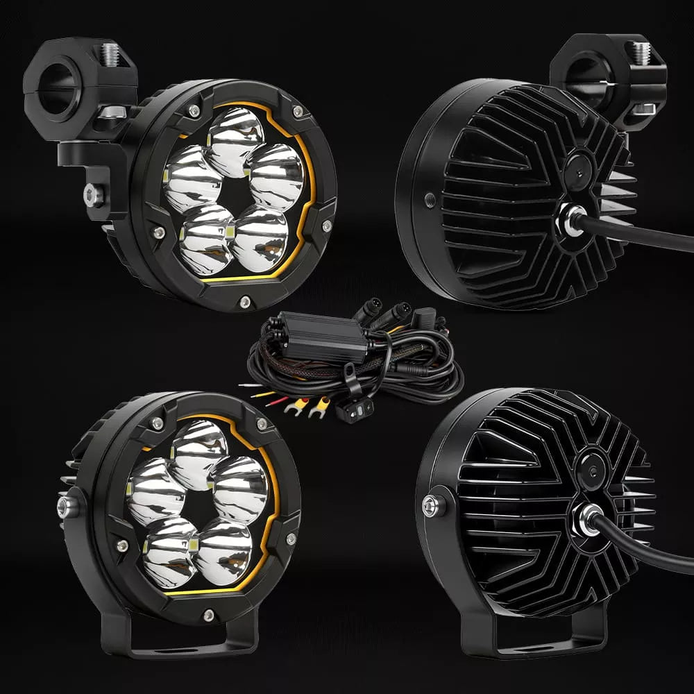 Sprite LED Spotlights with Amber DRL