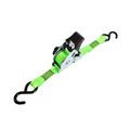 Ratchet Strap 1"x6ft Retractable Tie Down Green